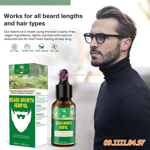 Aliver Beard Growth Hemp Oil là gì