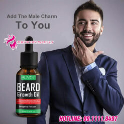 giới thiệu aliver beard growth oil