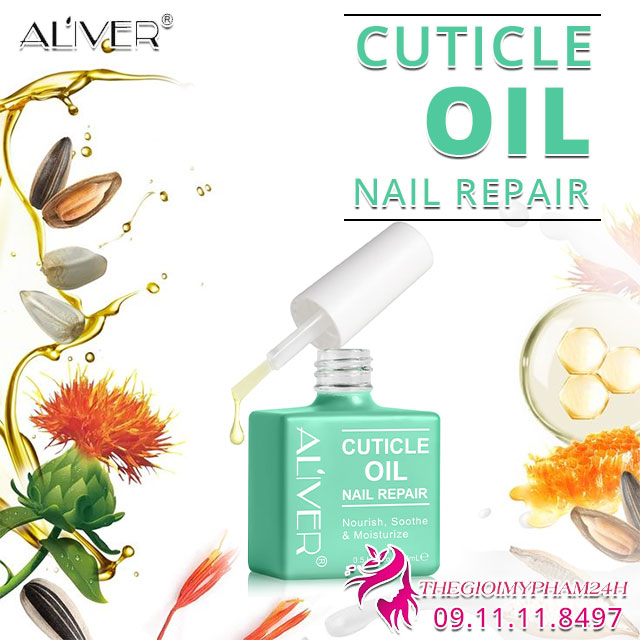 thành phần aliver cuticle oil nail repair