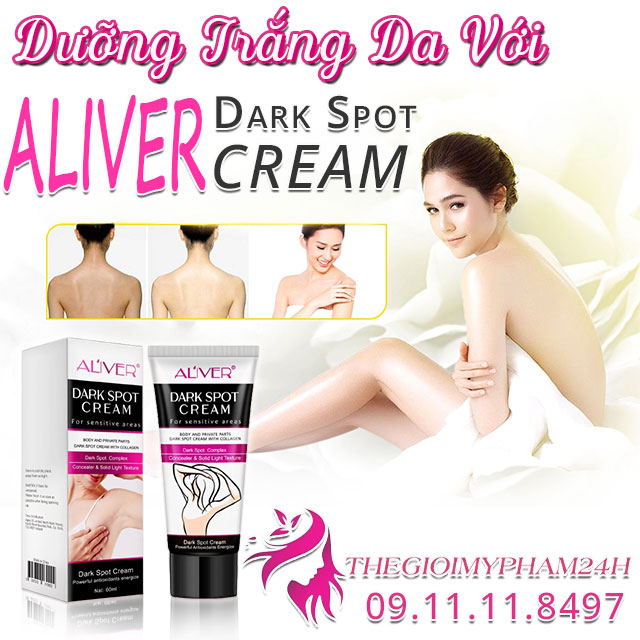 giới thiệu aliver dark spot cream