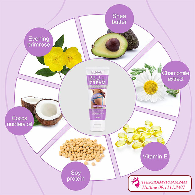thành phần Butt Enhancement gel