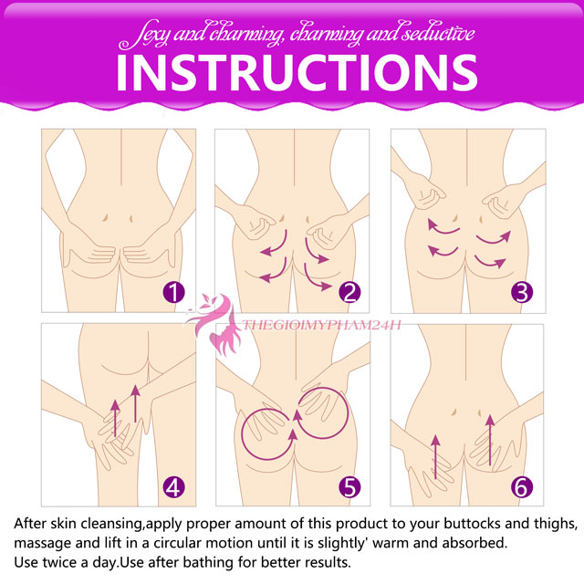 Cách dùng Sefudun Hip Up Firming Essential Oil