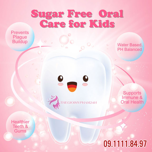 Công dụng của Aliver Kids Oral Spray hương đào