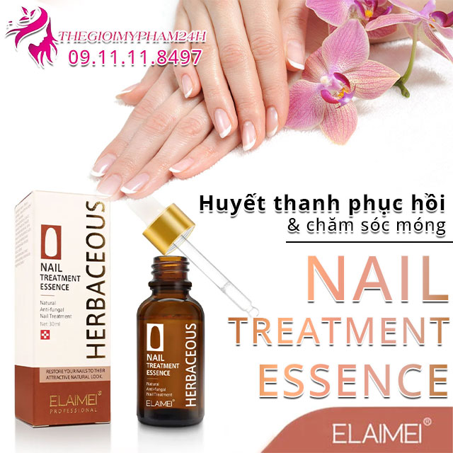 giới thiệu elaimei nail treatment essence