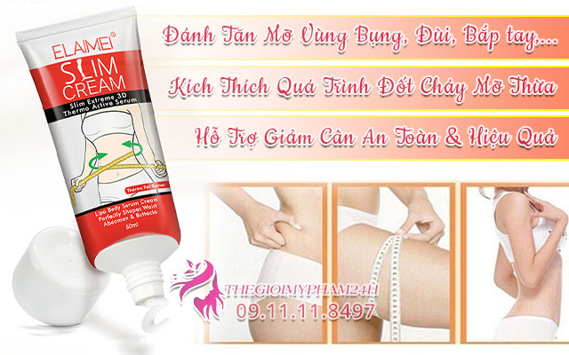 công dụng elaimei slim cream
