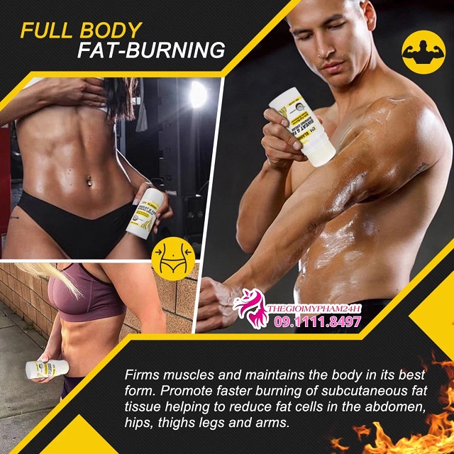 công dụng elaimei sweat fat burning cream coconut