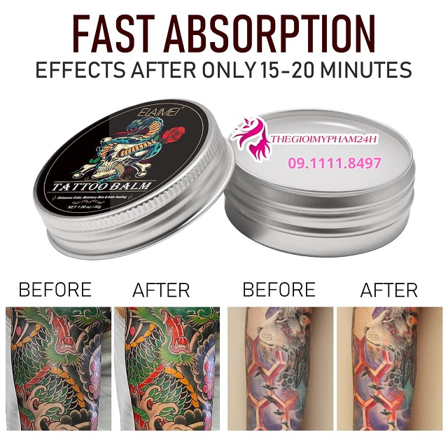 công dụng elaimei tattoo balm