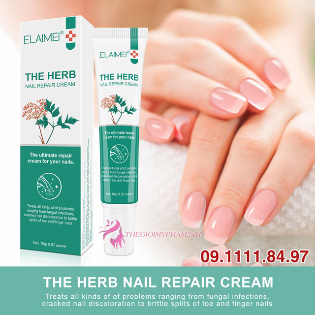 Elaimei The Herb Nail Repair Cream là gì