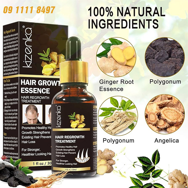 thành phần kizenka hair growth essence