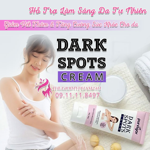 công dụng purvigor dark spots cream