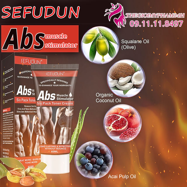 thành phần sefudun abs muscle stimulator