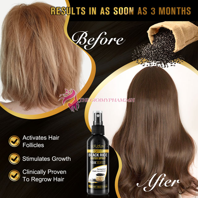 Sefudun Black Rice Water Spray có tốt không