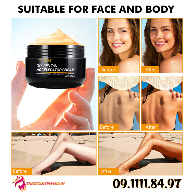 Sefudun Golden Tan Accelerator là gì