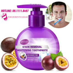 thành phần sefudun stain removal whitening toothpaste passion fruit