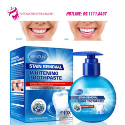 công dụng sefudun stain removal whitening toothpaste blueberry