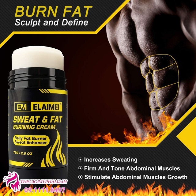 sản phẩm sweat fat burning cream