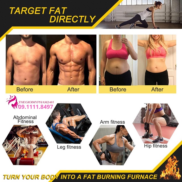 công dụng sweat fat burning cream