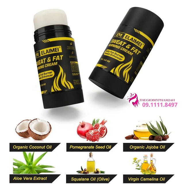 thành phần sweat fat burning cream