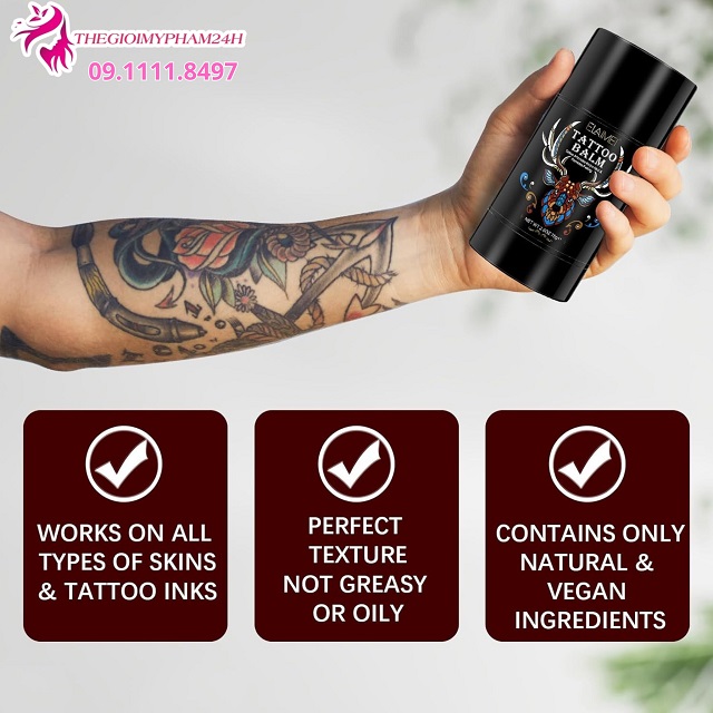 công dụng sản phẩm tattoo butter