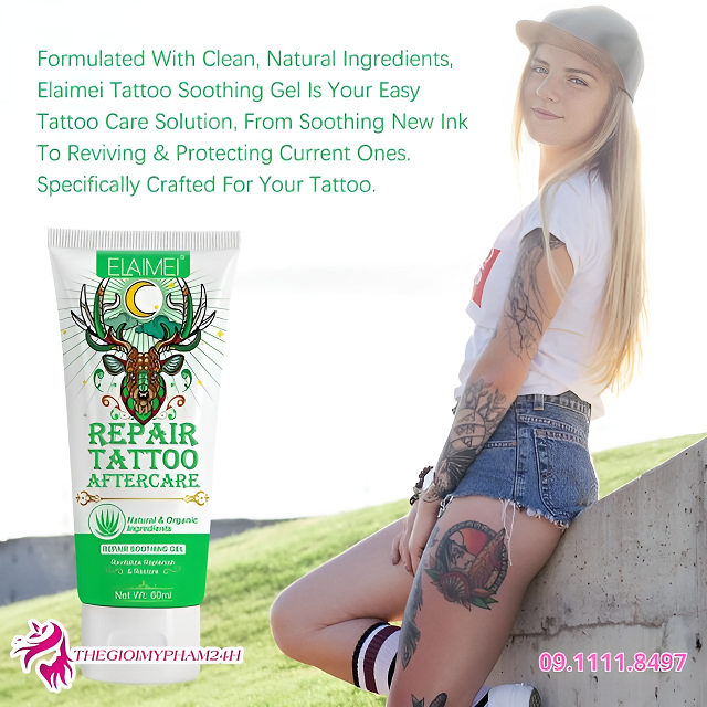 sản phẩm tattoo repair soothing
