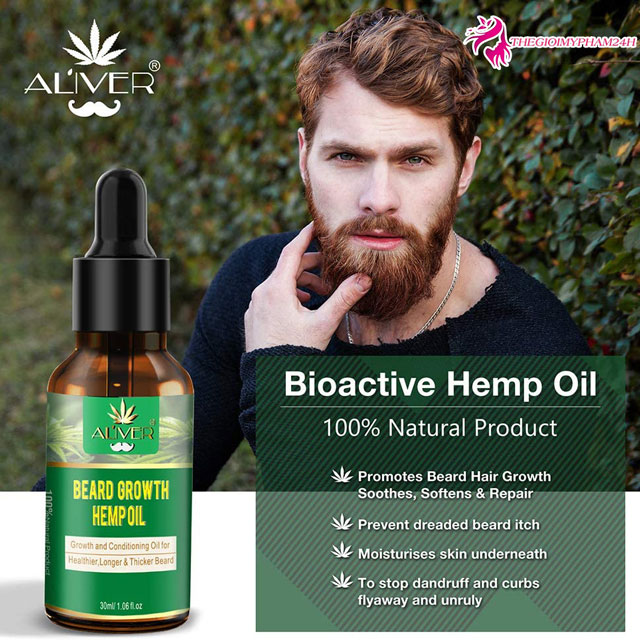 Thành phần Aliver Beard Growth Hemp Oil