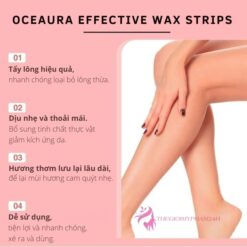 3 Bước Waxing Chuẩn Salon Với Oceaura Effective Wax Strips