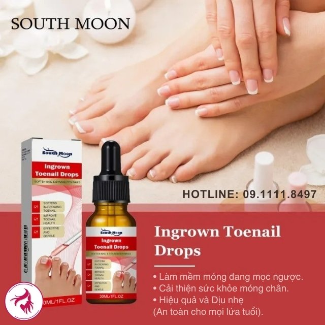 Tinh chất South Moon: Giải pháp làm mềm móng không xâm lấn