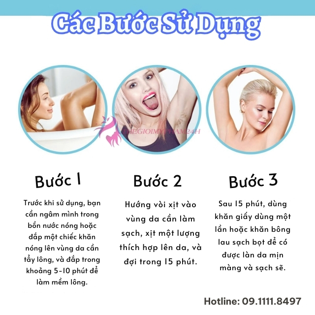 Hướng Dẫn Chi Tiết Sử Dụng Xịt Tẩy Lông West&Month Đạt Hiệu Quả Tối Đa