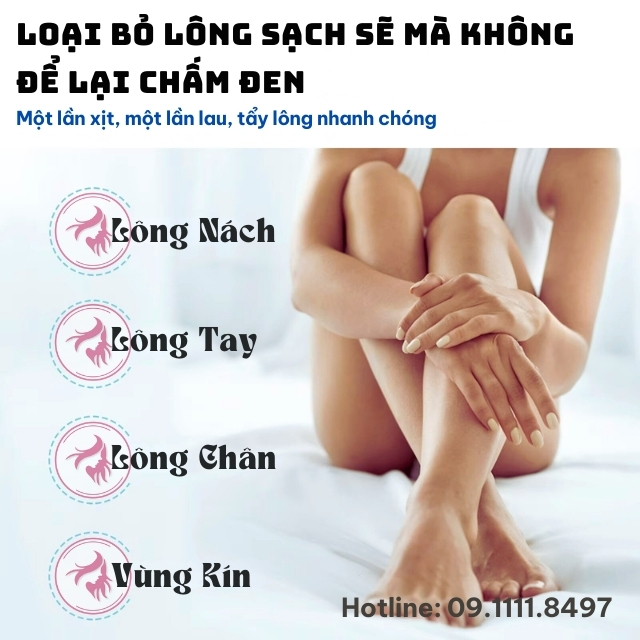 Hỗ Trợ Làm Chậm Quá Trình Lông Mọc Lại