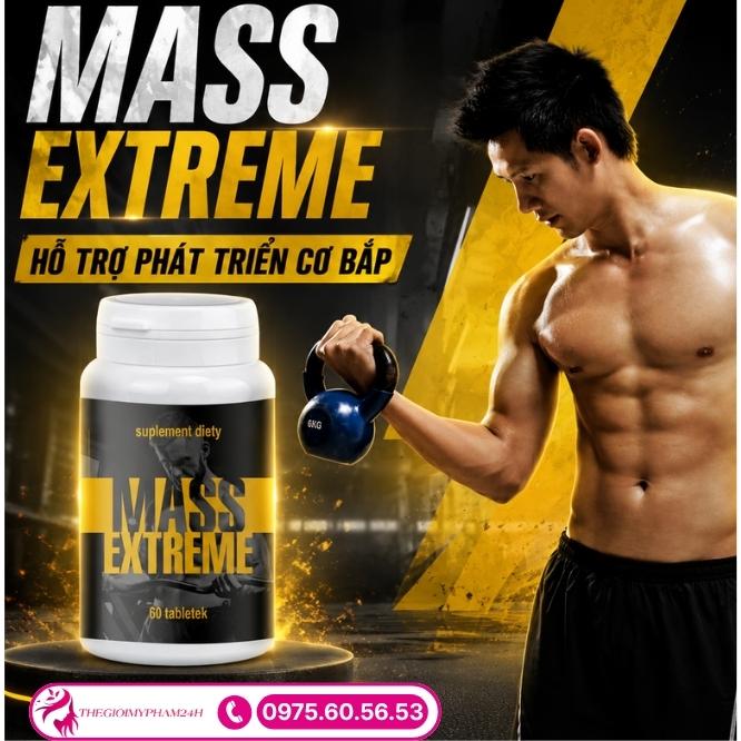 Giới thiệu sản phẩm Mass Extreme 60 viên