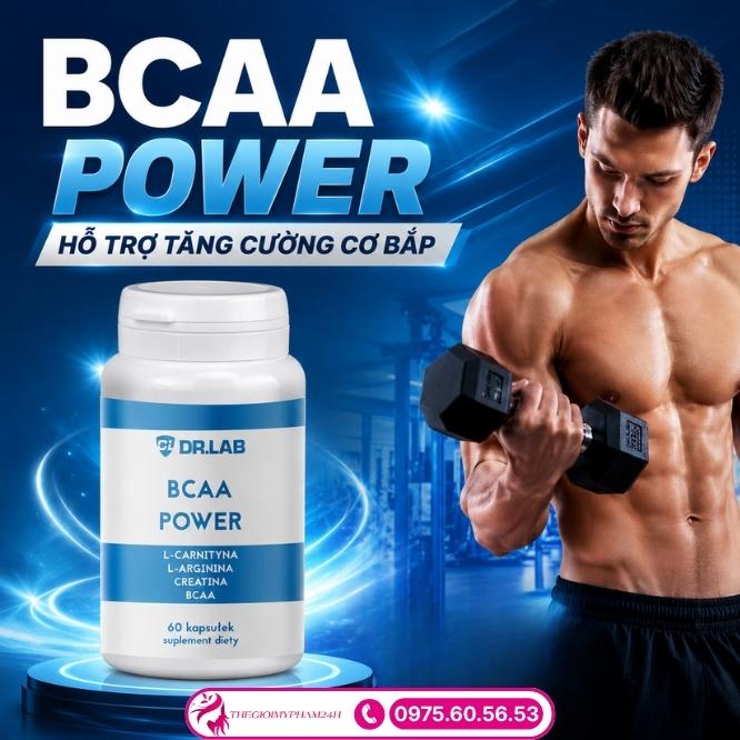 Giới thiệu sản phẩm BCAA Power 60 viên