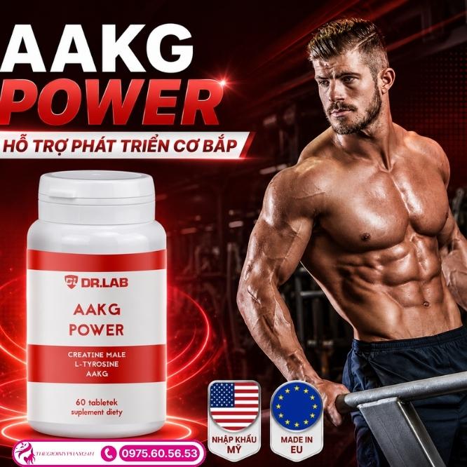 Giới thiệu sản phẩm AAKG Power 60 viên