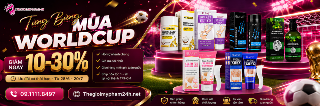 từng bừng mùa worldcup sale 10-30% thegioimypham24h.net