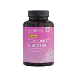 Viên uống đẹp da, móng, tóc từ Anh Quốc Coconut & Biotin 120 viên