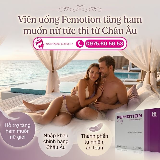 Thông tin về viên uống Femotion từ Châu Âu