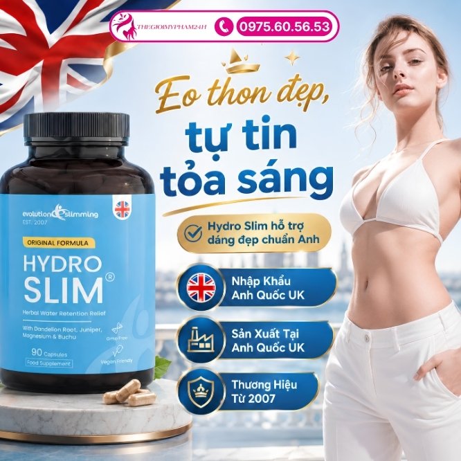 Viên uống giảm cân cao cấp HydroSlim là gì?