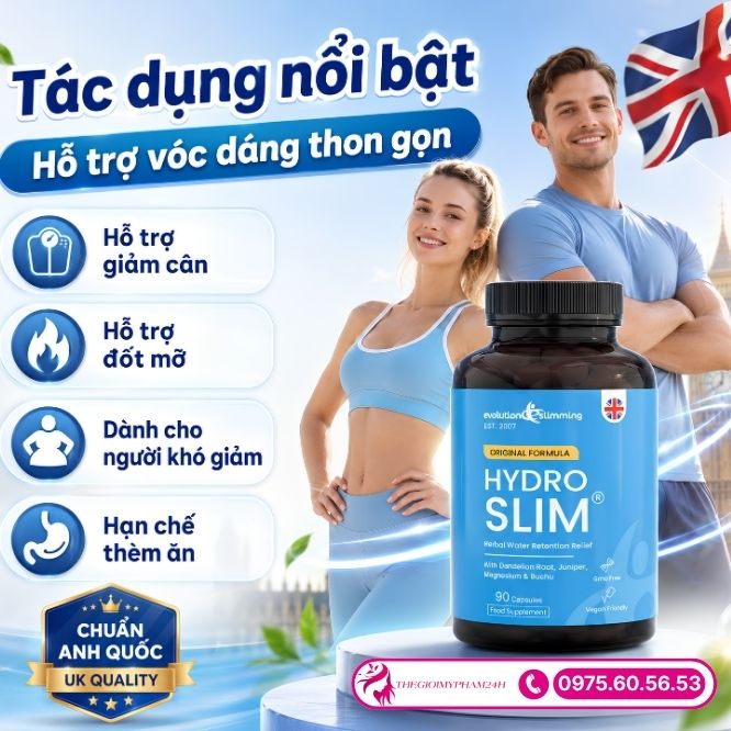 Công dụng vượt trội của viên uống HydroSlim