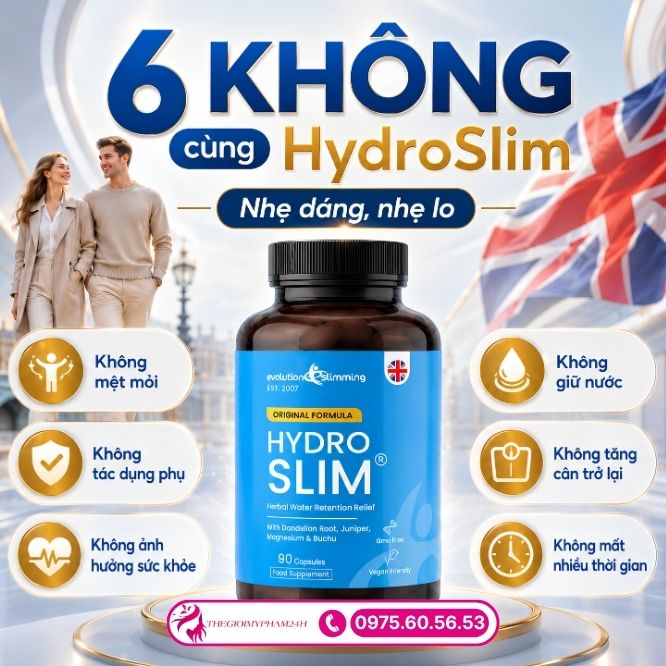 Công dụng vượt trội của viên uống HydroSlim