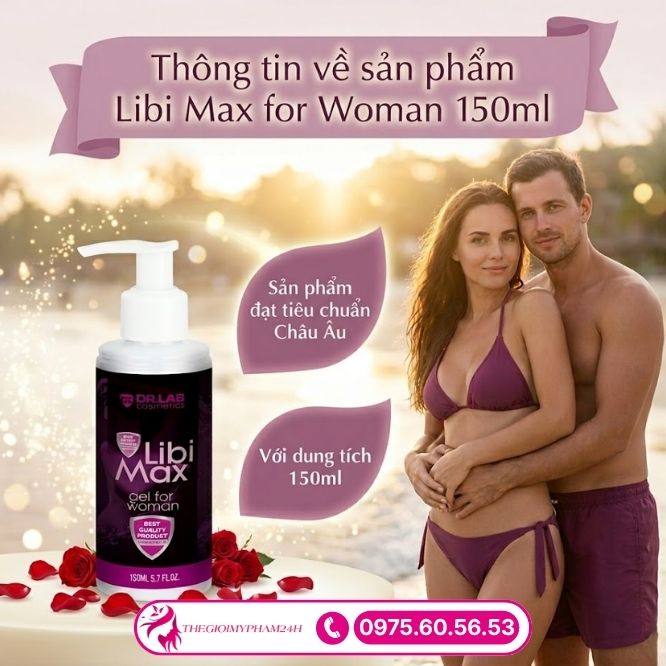 Thông tin về sản phẩm Libi Max for Woman 150ml