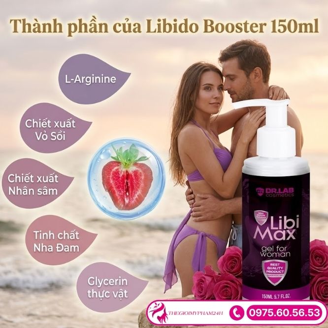 Thành phần của Libi Max for Woman 150ml
