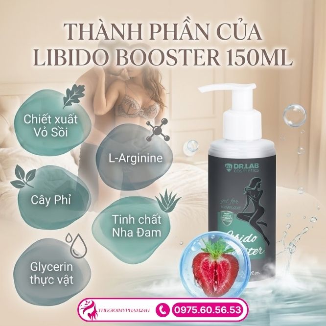 Thành phần vượt trội của Libido Booster 150ml