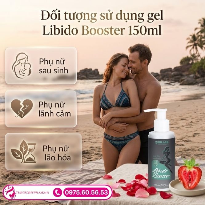 Đối tượng nên sử dụng gel Libido Booster 150ml