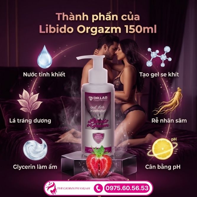 Thành phần ưu việt của Libido Orgazm 150ml