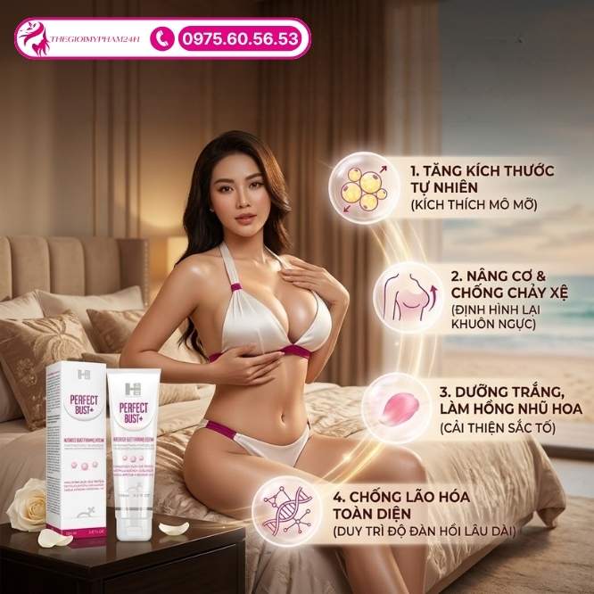 Công dụng từ gel Perfect Bust+ 150ml mang lại