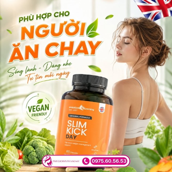 Những ai nên lựa chọn viên uống Slim Kick Day nhập khẩu Anh Quốc?