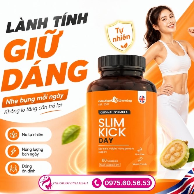 Khám phá bảng thành phần tự nhiên của Slim Kick Day
