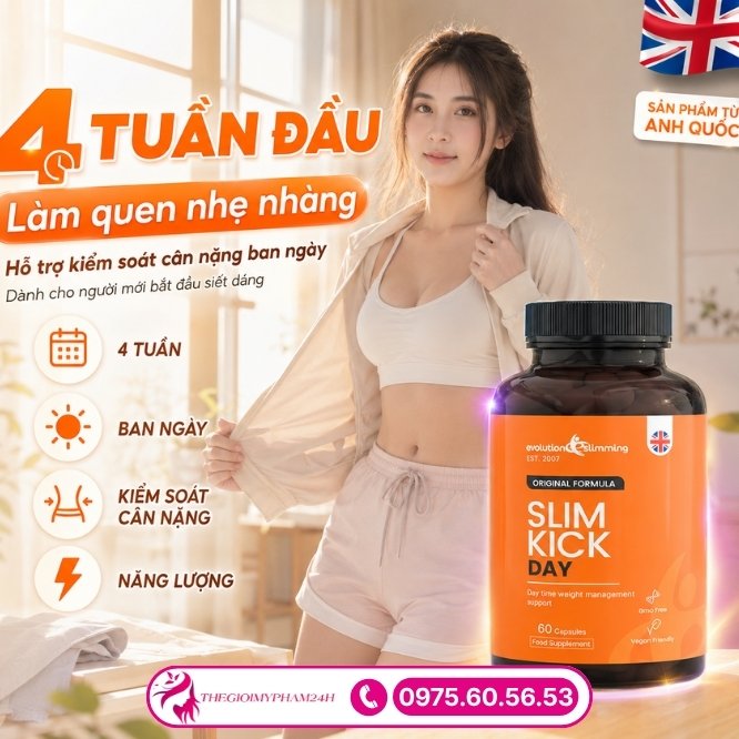 Hướng dẫn sử dụng Slim Kick Day đạt hiệu quả tối ưu