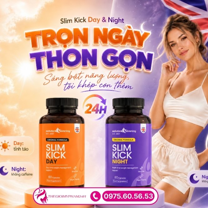 Sự kết hợp hoàn hảo của bộ đôi Slim Kick Day, Night