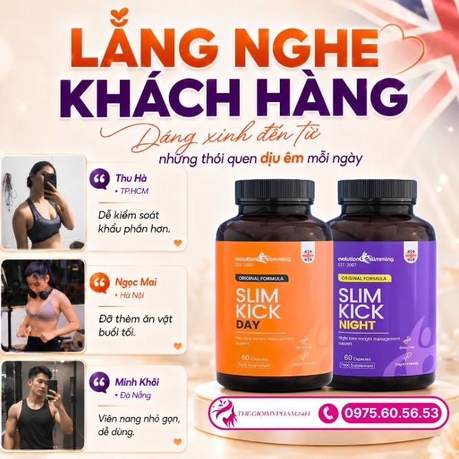 Đánh giá thực tế từ người dùng Slim Kick Day, Night