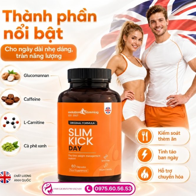 Thành phần đột phá tạo nên sức mạnh của Slim Kick Day